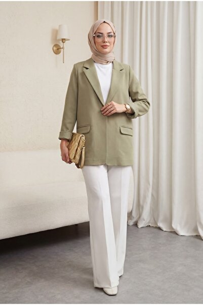 Modamorfo Μονόκουμπα με τσέπη ελαστικό ύφασμα Çağla Y. Μπουφάν