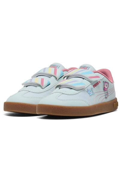 Puma Club II Era GD V PS 405778-01 Ortopedik Çocuk Spor Ayakkabı YEŞİL