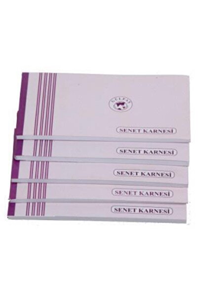 Gülpaş Senet Scroll 50 Sheets with Cardboard Cover