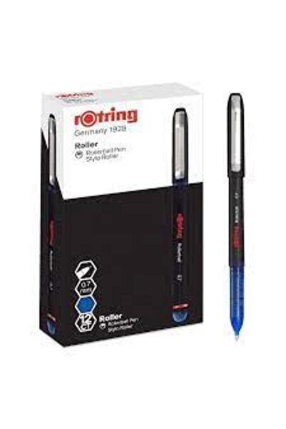 Rotring 2146106 Roller Kalem 0.7mm Mavi x 12'li Kutu