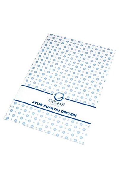 Gülpaş Monthly Scorebook Large