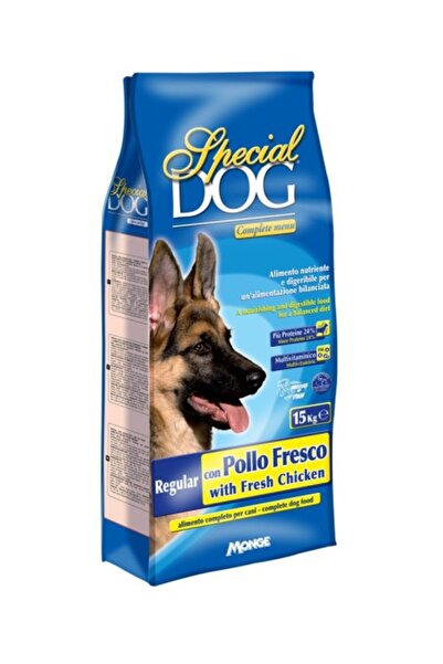 Monge Νου Σπέσιαλ Ντογκ Πρέμιουμ με Φρέσκο Κοτόπουλο, 15 κιλά
