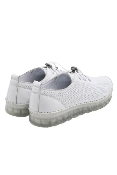 Venüs 25401003Y Women's Genuine Leather Elastic Printed Gel Sole Comfort Shoes