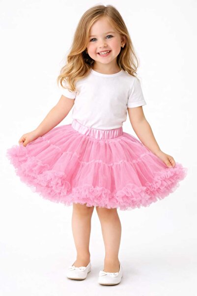 melek golden Κοριτσίστικη φούστα τούτου – Μοντέλο Πριγκίπισσας με ανάγλυφο κο...