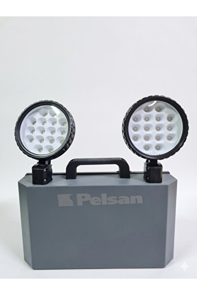 Pelsan 2x10W IP40 Ledli Sıva Üstü Acil Aydınlatma Armatürü