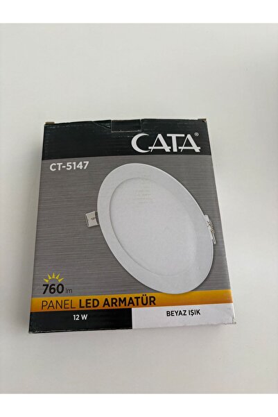 Cata CT-5147 12W BEYAZ İŞİK LED SPOT 6 ADET