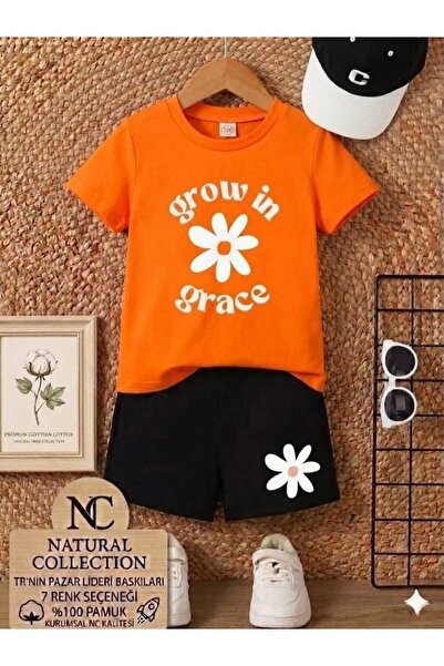 Nice Clothes Tricou și pantaloni scurți de vară pentru copii, unisex (imprime...