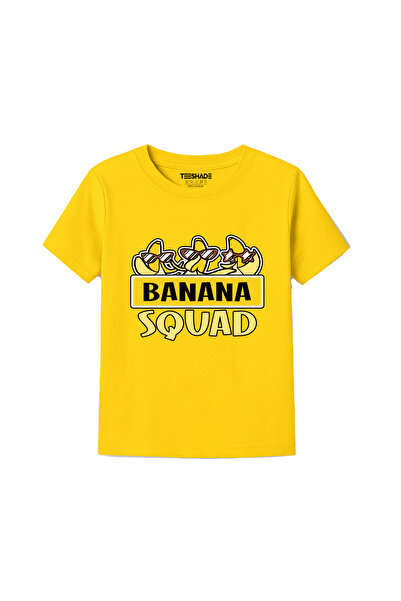 Yoo Street Banan Squad T-Shirt for Unisex Kids 100% Cotton, Multiple Colors –...