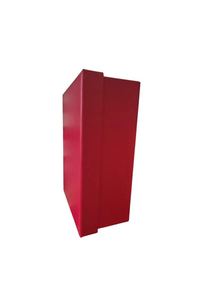 Pin NO:3 KIRMIZI DİKDÖRTGEN HEDİYE KUTUSU 22x16,2x9,4 - TEKLİ