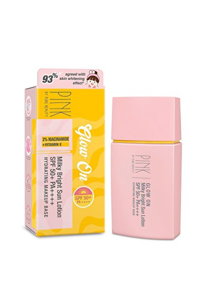 PINK BY PURE BEAUTY Korean Brightening Milky Sun Lotion Spf50 25 ml