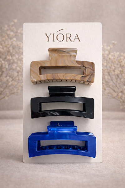 yiora 3 τεμάχια πόρπες μανταλάκια μεγάλου μεγέθους Premium Εισαγόμενα