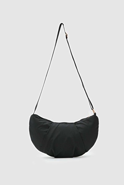 Shule Bags Carpe Teknik Υφασμάτινη Αθλητική Τσάντα Ώμου Μαύρη