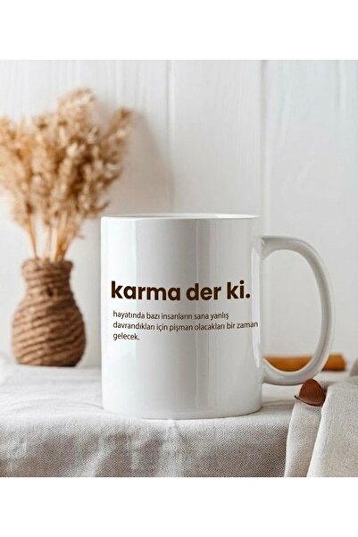 Weiler Riger Karma Der Ki Anlamlı Ve Adalet Sözlü Tasarım Premium 330ml WR-KR...