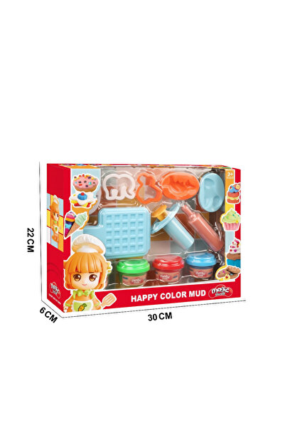 iTajir Noha Mall Children's Toy Set Clay Modeling Waffle and Dessert Making Kit