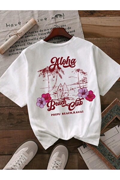 DİVİN ΚΑΛΟΚΑΙΡΙΝΟ ΜΟΝΤΕΛΟ νέας σεζόν με στάμπα υφασμάτινο μπλουζάκι Oversize