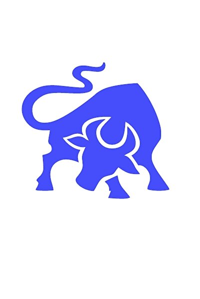 Oracal Αυτοκόλλητο αυτοκινήτου ανθεκτικό, taur v2, 18 εκ., μπλε