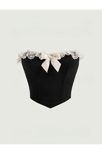 Swan Princess Balenli Straplez Bluz Pinterest Büstiyer Kurdeleli Dantel Yaka ...