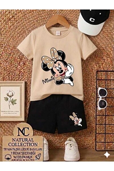 Nice Clothes ΚΑΛΟΚΑΙΡΙΝΟ ΠΑΙΔΙΚΟ ΣΕΤ ΜΠΛΟΥΖΑΚΙ-ΣΟΡΤΣ UNISEX (ΜΕ ΣΤΑΜΠΑ MINNIE)