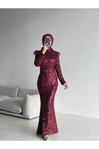 winessa moda Arya Pul Payetli Abiye