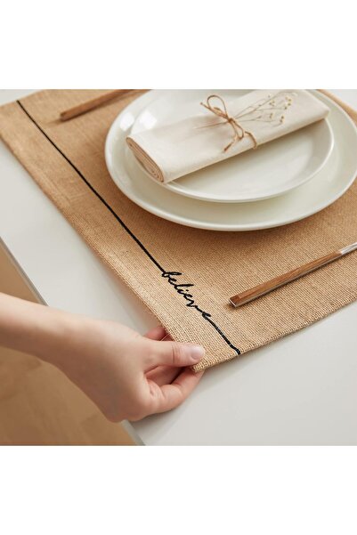 Diva Home Jute American Sevis Set of 6 35 X45