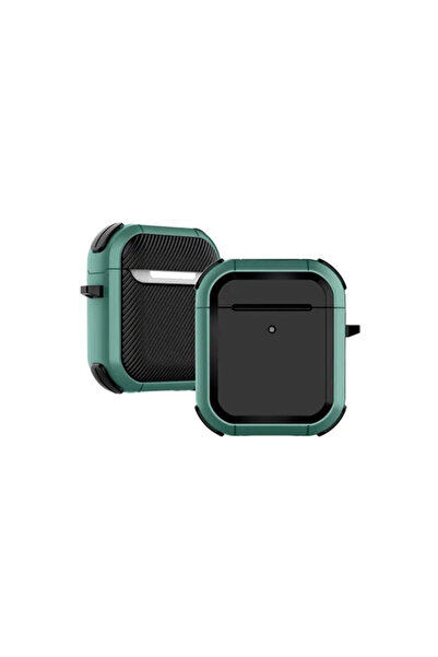 Marsilyan حافظة Airpods 2 (الجيل الثاني) - خضراء ILKEL-RSITDK4