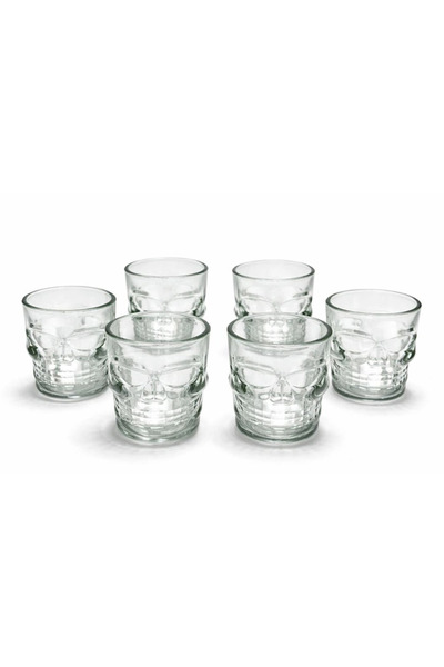 Epilons 6-Piece Skull Glass Shot Glass Alk2152