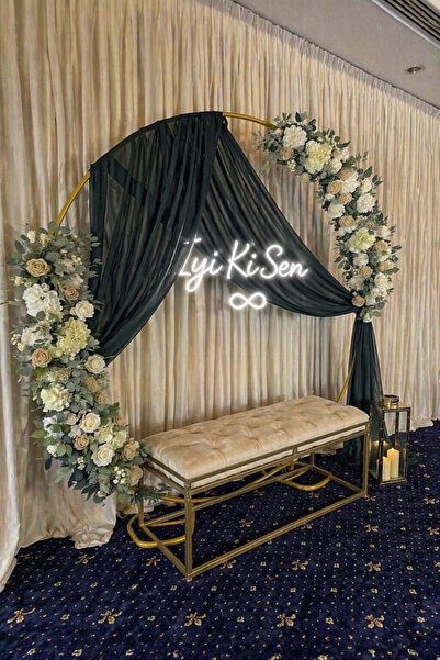 İyi Ki Sen Beyaz Neon Tabela 50 cm Işıklı Dekor
