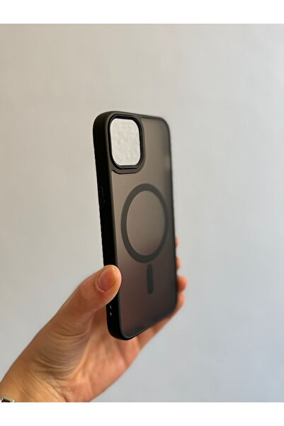 KaffCase iPhone 15 Pro Max Uyumlu Kamera Çıkıntılı Magsafe Şarj Destekli Yumu...