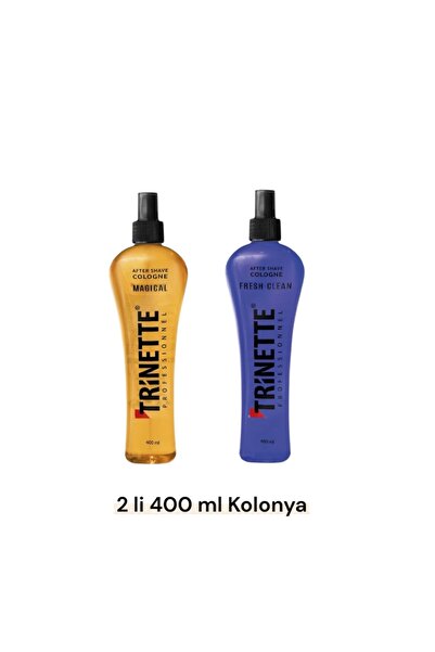 TRİNETTE 2 li 400 ml Fısfıs Kolonya Seti