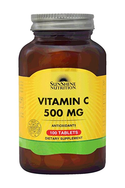Sunshine Nutrition Vitamin C Dietary Supplement 100 Tablets