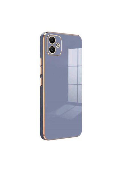 TheGencoo Samsung Galaxy A05 Case Volet Silicone - Blue