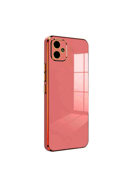 TheGencoo Samsung Galaxy A05 Case Volet Silicone - Red
