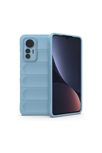TheGencoo Xiaomi Mi 12 Lite Case Optimum Silicone - Sky Blue