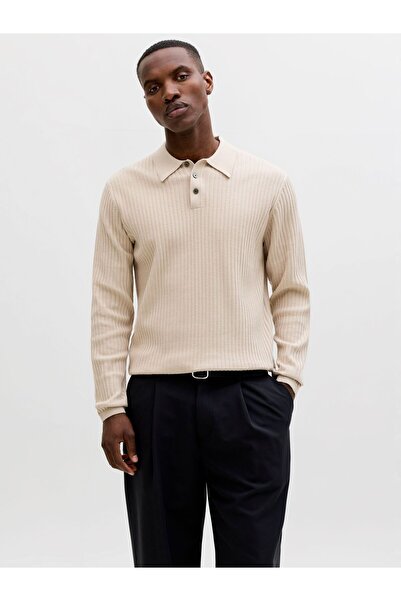 Jack & Jones Premium Gestricktes Polo Strukturiert Gestricktes Polo