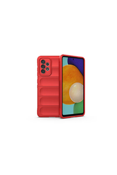 NewFace Case for Samsung Galaxy A52 Optimum Silicone - Red
