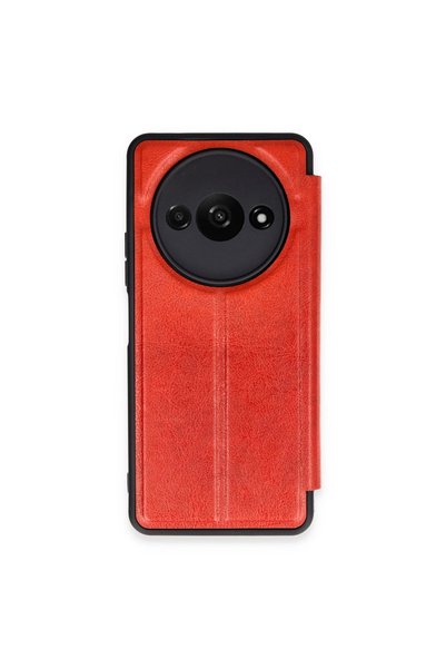 Generic Brand Xiaomi Redmi A3 4g Case Flip Cover - Red