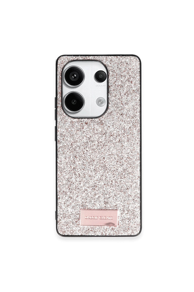 eco port Onegif Xiaomi Redmi Note 13 Pro 4g Bright Simli Kapak - Gold