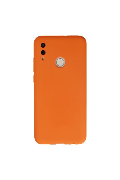 TheGencoo حافظة هواوي P Smart 2019 مع بطانة نانو من السيليكون المخملي - برتقالي