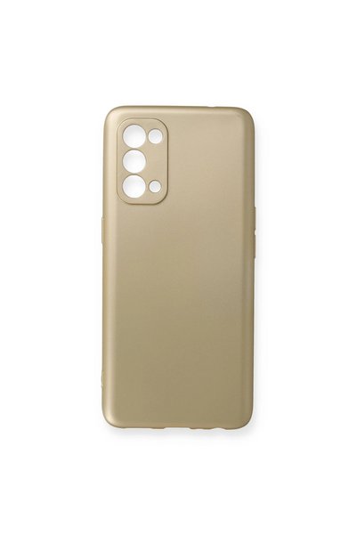 TheGencoo Oppo Reno 5 Case First Silicone - Gold