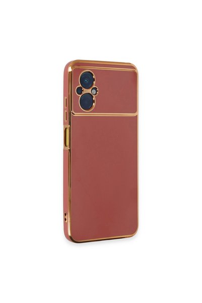 TheGencoo Xiaomi Poco M5 Case Volet Silicone - Red