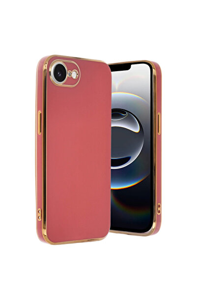 NewFace iPhone 16E Case Volet Silicone - Red