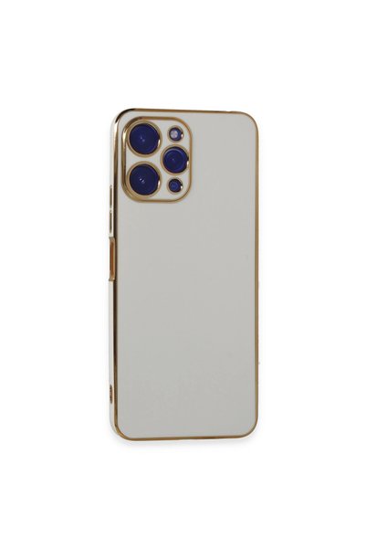 TheGencoo Xiaomi Poco M6 Pro 5g Case Volet Silicone - White