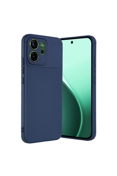 TheGencoo Oppo Reno 14F Auto Focus Carbon Cover - Navy Blue