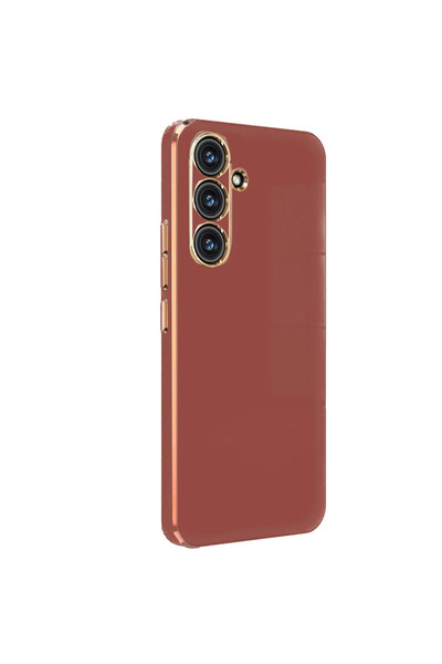 TheGencoo حافظة سامسونج جالاكسي M34 5G من السيليكون - أحمر