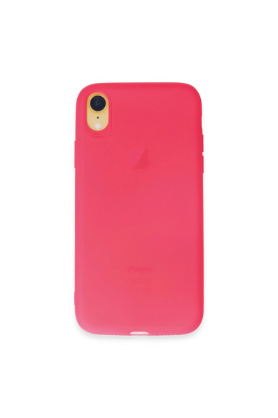 TheGencoo Apple iPhone Xr Case First Silicone - Pink