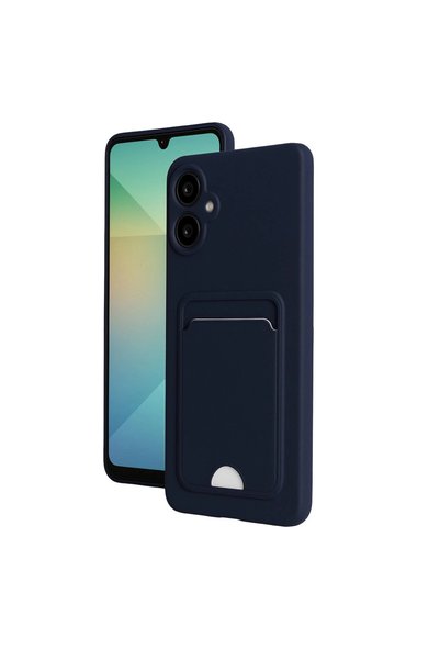 TheGencoo Samsung galaxy a07 4g kelvin business card silicone case - navy blue