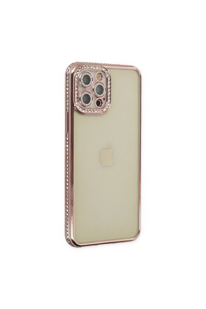Generic Brand Apple iPhone 12 Pro Case Joke Stone Silicone - Pink