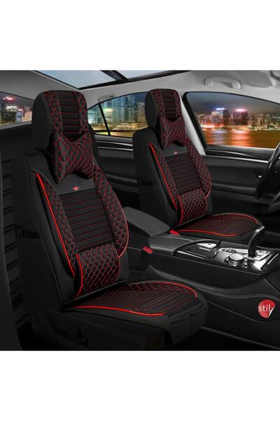 Generic Brand Mazda 3.23 Lux Leather Car Seat Cover Orthopedic Set (Elite)