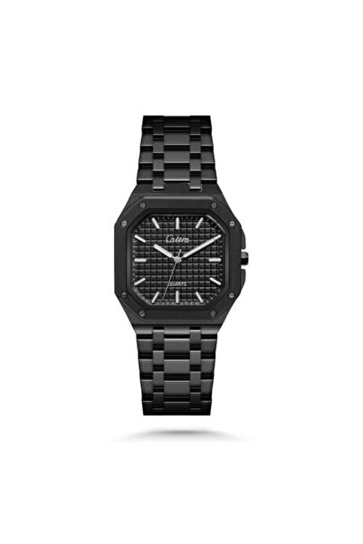 catera Men's Watch Stainless Steel Luxury Design Black Color