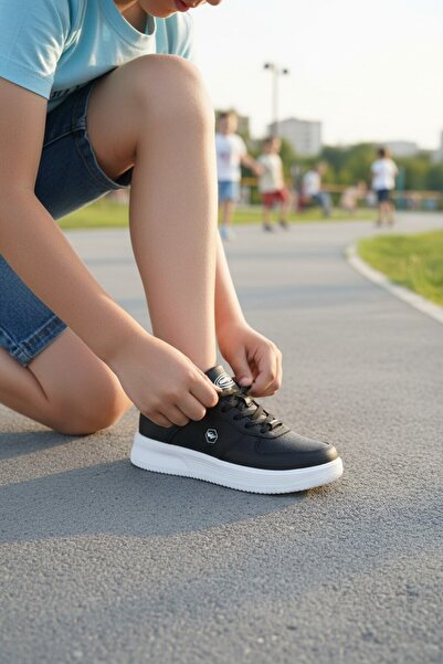 enoch Children's Orthopedic Sole Lace-Up Dynamic City Sneaker Shoes